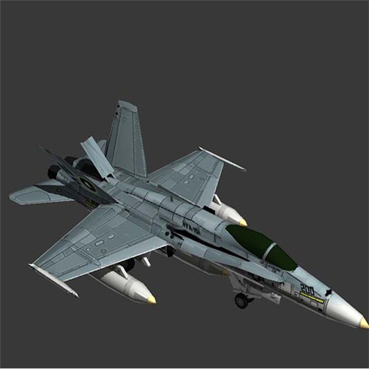 宝山3D舰载战斗机模型