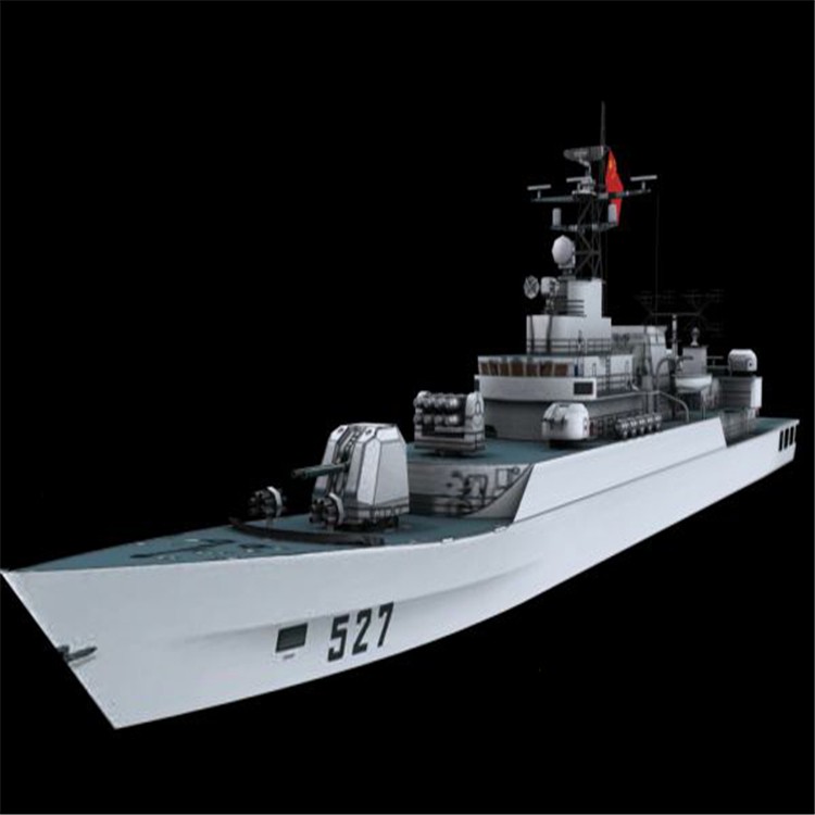 宝山3d护卫舰模型